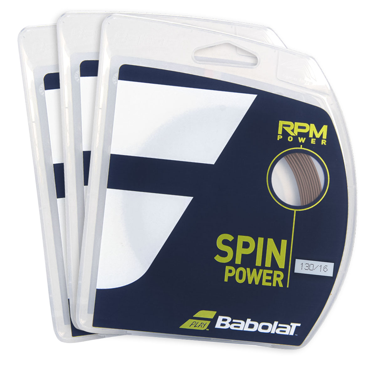 Corda Babolat RPM Hurricane 16L 1.30MM Pack Com 03 Unidade