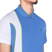 Camisa Polo Lacoste Sport Djokovic Regular Fit Azul e Branca 