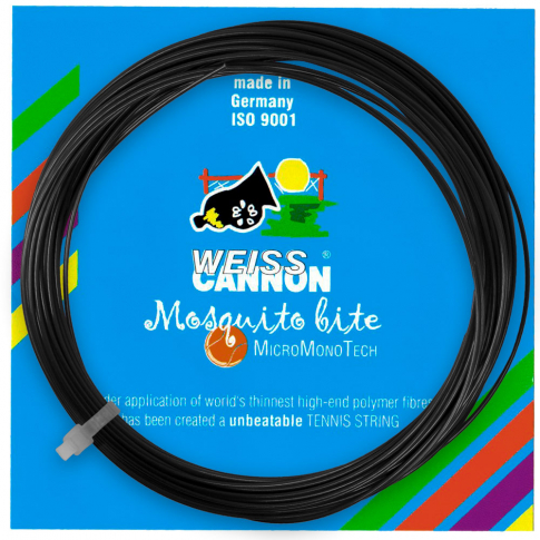 Corda Weiss Cannon Mosquito Bite 18L 1.16mm Preta - Set