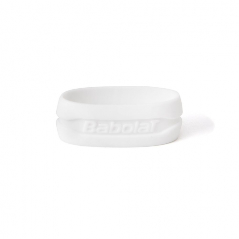 Bra adeira El stica Babolat para Grip Custon Ring Branca Pr Spin