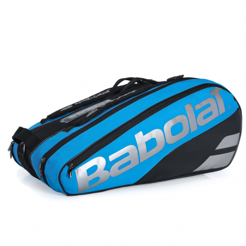 Raqueteira Babolat Pure Drive VS X9 Azul e Preta ProSpin .br