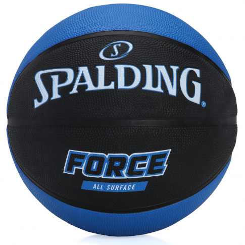 Mini Bola de Basquete Spalding Lay Up Tam 3 Azul e Amarela