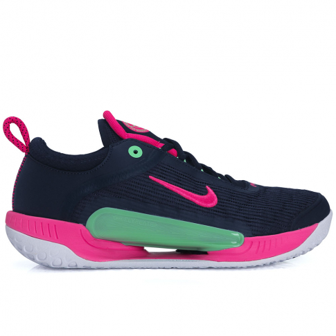 Tenis Nike Zoom Court NXT HC Marinho Rosa e Verde ProSpin .br