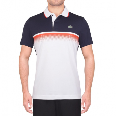 polo da lacoste branca