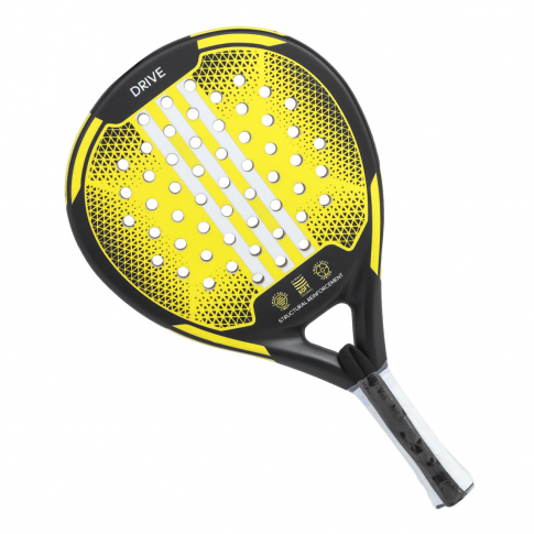 Raquete de Padel Adidas Drive 3.2 Preta e Amarela 