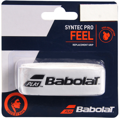 Cushion Grip Babolat Syntec Pro Feel Branco ProSpin .br