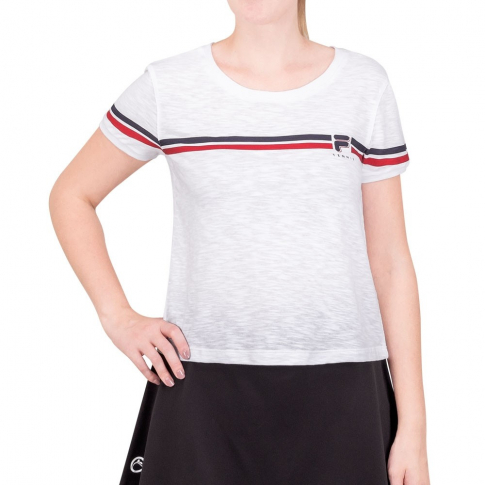 blusa branca fila