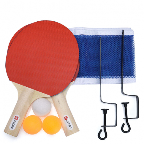 Kit Tênis De Mesa ( Ping Pong ) Com Mesa Raquetes E Rede - Fácil Esporte