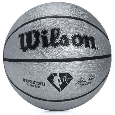 Bola de Basquete Wilson NCAA - Preto/Prata