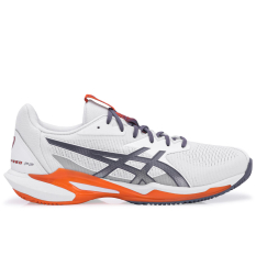 Tênis Asics Solution Speed FF 3 - Clay - Saibro - Branco Lilás e