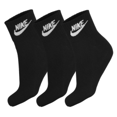 めい Nike - Kit De Meias Masculinas Everyday Lightweight 3 Pares - Preto