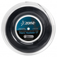 Corda Zons Hexplosion 17L 1.23mm Preta - Rolo com 200 Metros