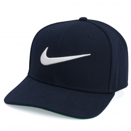 Boné Nike Swoosh Pro Aba Reta Marinho 