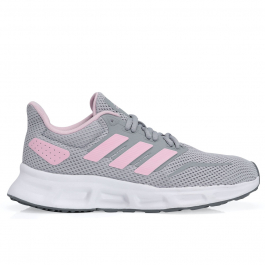 Fashion adidas cinza e rosa