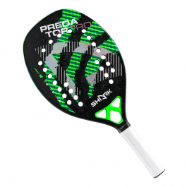 Raquete de Beach Tennis Shark Predator Pro 22mm - Pró Spin