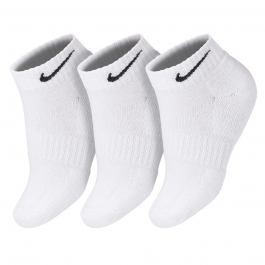 Meia Nike Sportswear Everyday Essential 39 ao 43 - Pack com 03 Pares -  Branca e Preta 