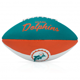 Bola de Futebol Americano Wilson NFL Team Miami Dolphins Mini