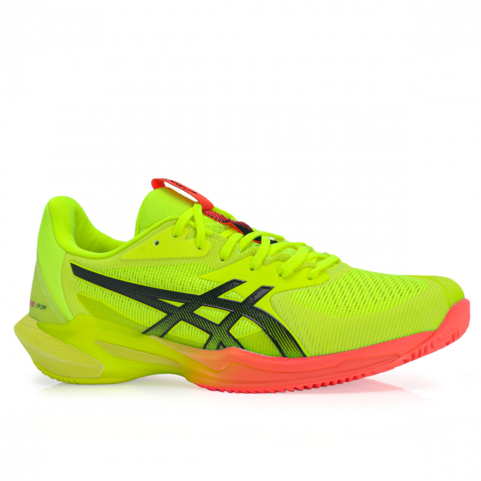 Tênis Asics Solution Speed FF 3 Clay Limão e Coral - Pró Spin