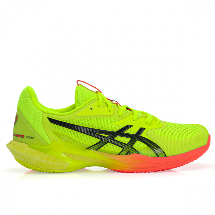 Tênis Asics Solution Speed FF 3 Clay Limão e Coral - Pró Spin