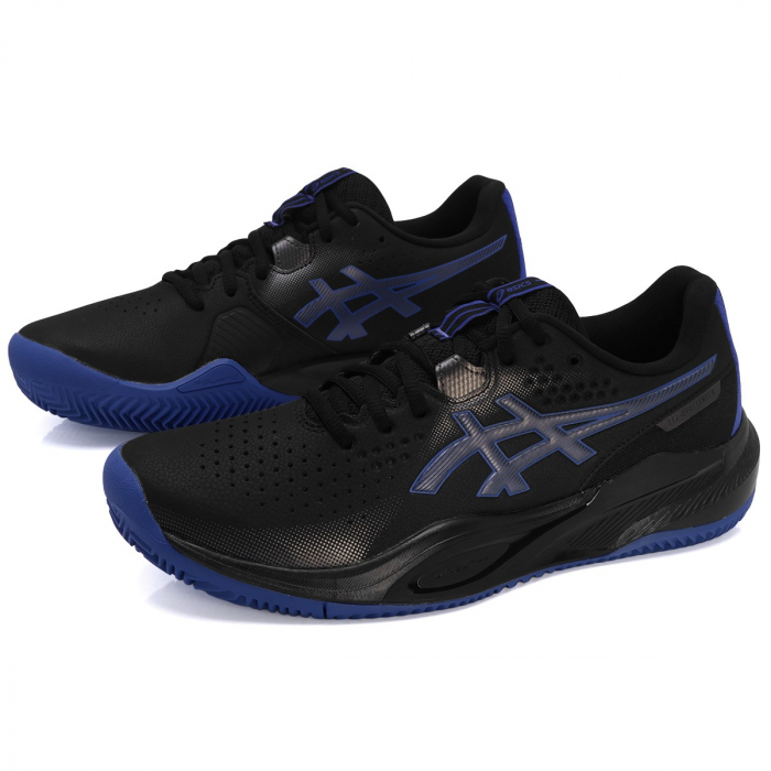 Tênis Asics Gel Challenger 15 - Clay - Saibro - Preto e Azul