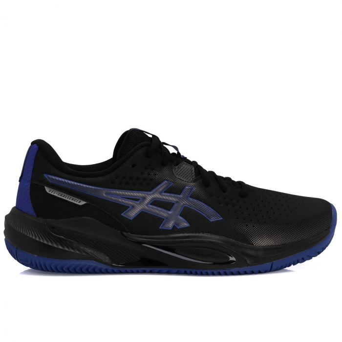 Tênis Asics Gel Challenger 15 - Clay - Saibro - Preto e Azul
