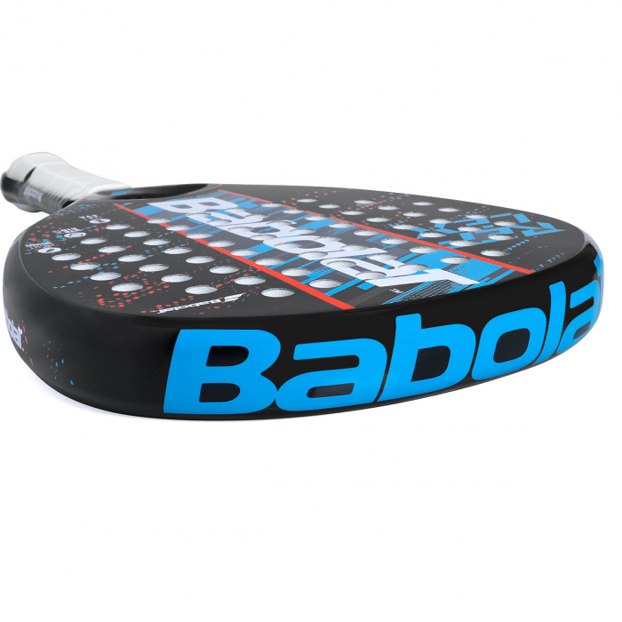 Raquete de Padel Babolat Reflex Preta e Azul - ProSpin.com.br