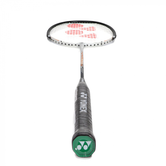 Raquete de Badminton Yonex Muscle Power 2 Branca Preta e Laranja