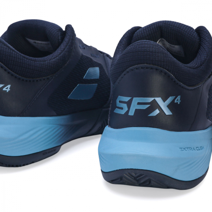 Tênis Babolat SFX 4 - Clay Saibro - Marinho e Azul - ProSpin.com.br