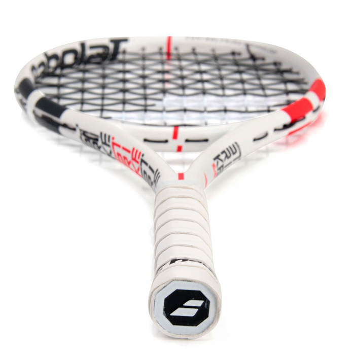 Babolat Pure Strike 100 ホワイト/レッド/ブラック G2 140509-323-raquete-de-tenis-