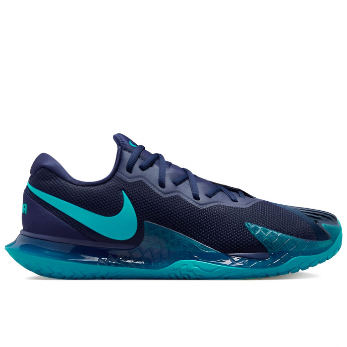シューズ(男性用) NIKECOURT ZOOM VAPOR CAGE 4 RAFA 25cm Tênis Nike Zoom Vapor Cage 4 Rafa - Quadra Rápida - Marinho e Azul