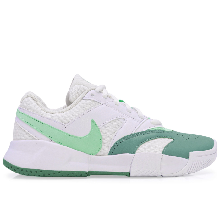 Tênis Nike Court Lite Quadra Rápida Branco e Verde ProSpin