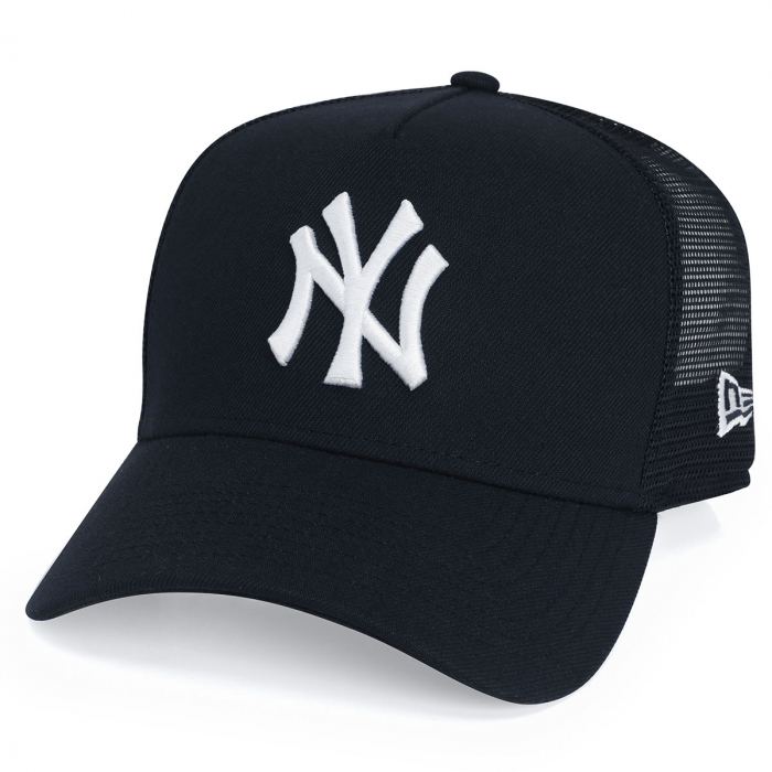 Boné New Era 9Forty A-Frame Trucker New York Yankees Marinho