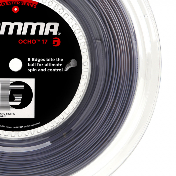 Corda Gamma Ocho 17L 1.25mm Prata - Rolo com 200 metros