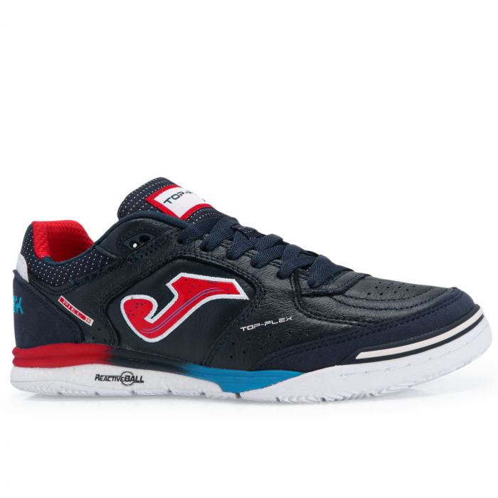 Chuteira Joma Futsal Top Flex Rebound Marinho - ProSpin.com.br