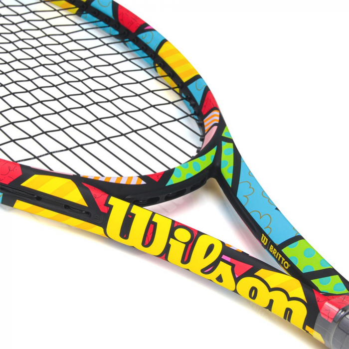 【美品】WILSON ULTRA100 romero britto SIZE2 Wilson Ultra 100 v4 Britto Hearts Tennis Racquet – Tennis