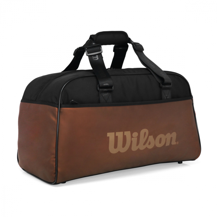 Bolsa Wilson Esportiva Super Tour Pro Staff V14 Duffle Preta e