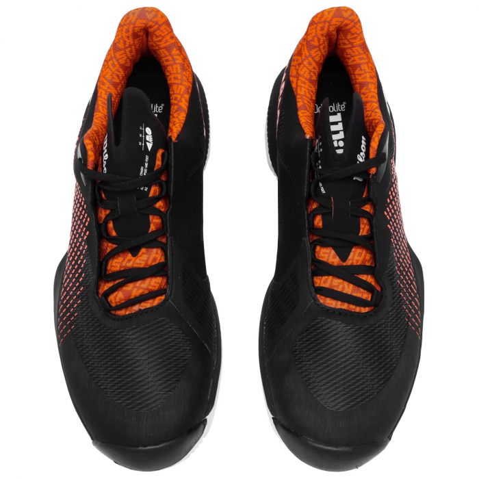 Tênis Wilson Kaos Swift 1.5 - Clay - Saibro - Preto e Laranja