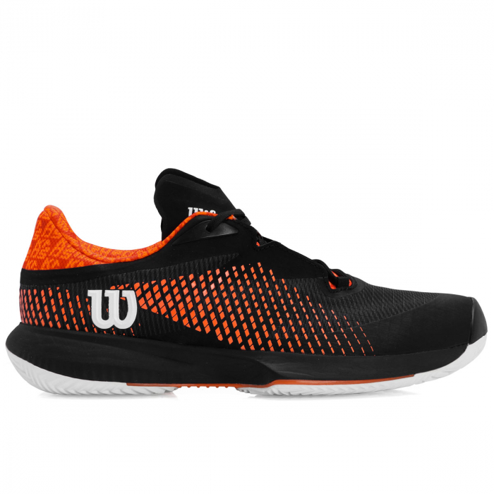 Tênis Wilson Kaos Swift 1.5 - Clay - Saibro - Preto e Laranja