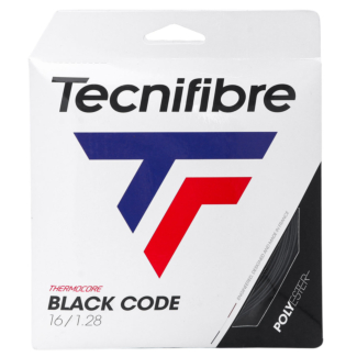 Corda Tecnifibre Black Code 16 1.28mm - Set Individual - Preta