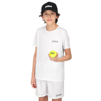 Camiseta Infantil Prince Square Branca
