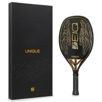 Raquete De Beach Tennis Zeiq Unique Black