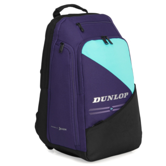 Mochila Dunlop FX-Performance Preta Roxa e Azul