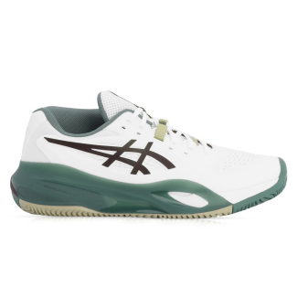 Tênis Asics Gel Resolution X - Clay - Saibro - Branco e Verde