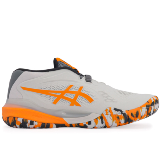 Tênis Asics Gel Resolution X - All Court - Cinza e Laranja