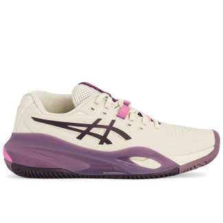 Tênis Asics Gel Resolution X - Clay - Saibro - Bege Claro