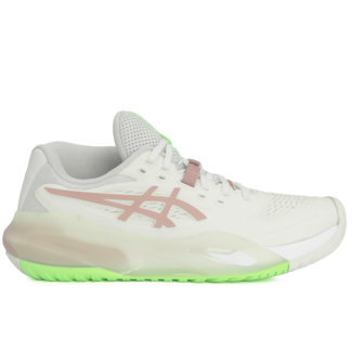 Tênis Asics Gel Resolution X - All Court Branco e Rosa