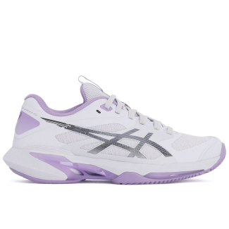 Tênis Asics Solution Speed FF 4 - Clay Saibro Night Energy Azul Claro e Roxo