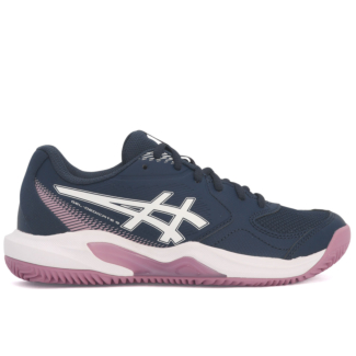 Tênis Asics Gel Dedicate 9 Clay Saibro - Marinho e Branco