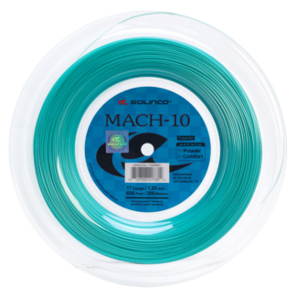Corda Solinco Mach-10 Azul 17 1.20mm - Rolo com 200 Metros