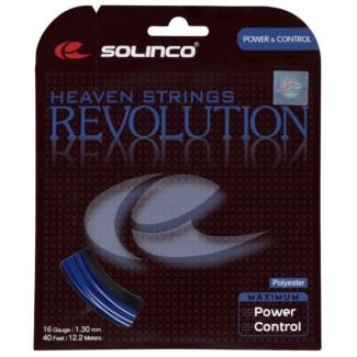 Corda Solinco Revolution 16L 1.30mm Azul - Set Individual 